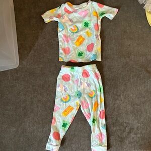 Toddler lucky charms Colorful  Pajama Set